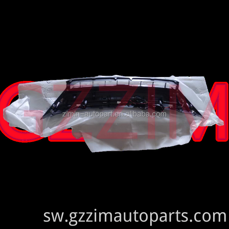 ABS Black Grille Middle Grille Front Kit kwa Harrier 2014